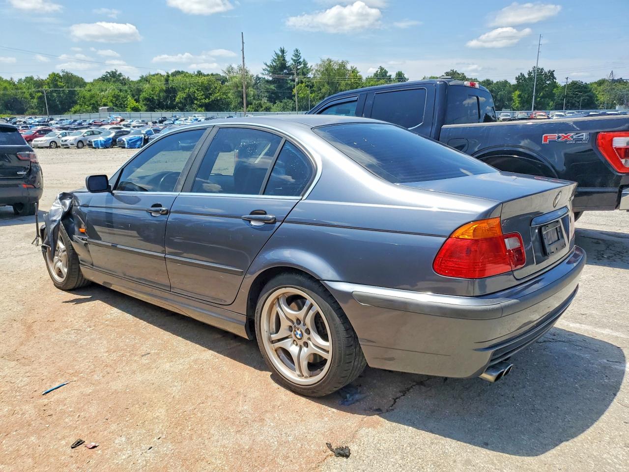 2001 Bmw 330 I Серый vin: WBAAV534X1FJ64031