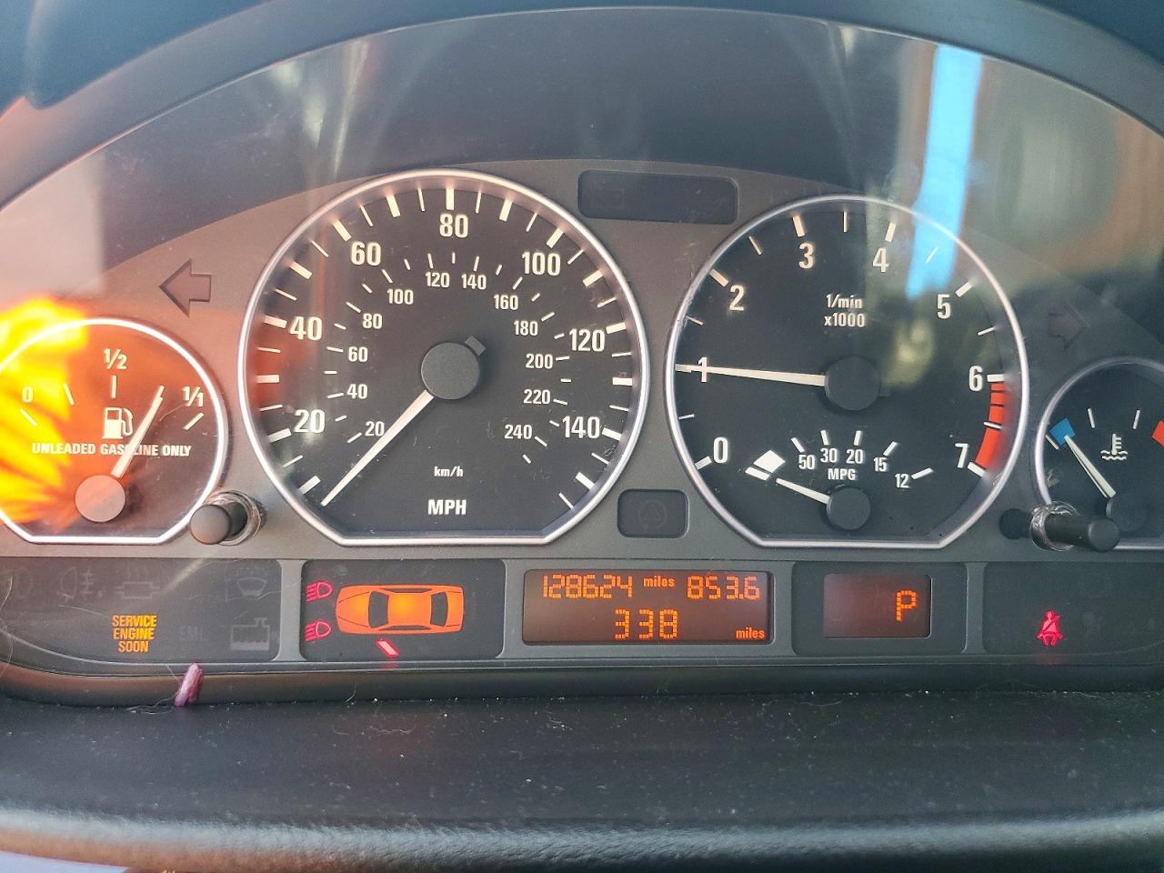 2001 Bmw 330 I Серый vin: WBAAV534X1FJ64031