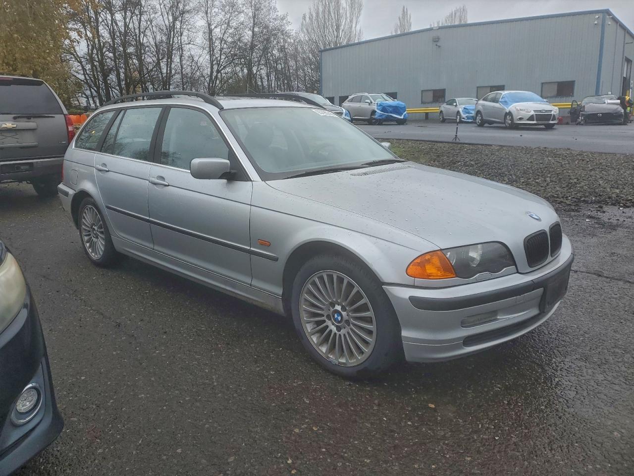 2001 Bmw 325 It Silver vin: WBAAW33401ET41385