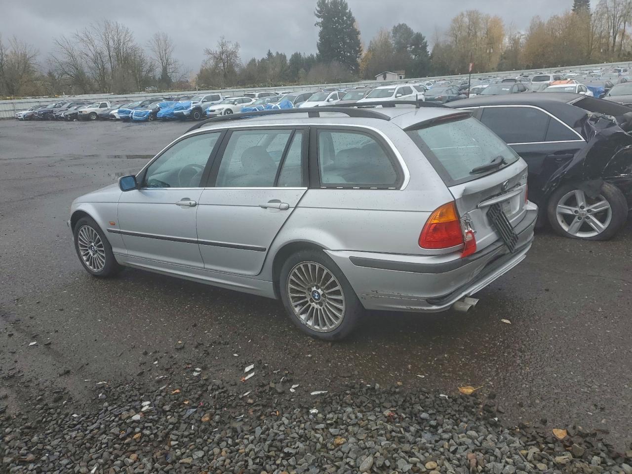 2001 Bmw 325 It Silver vin: WBAAW33401ET41385