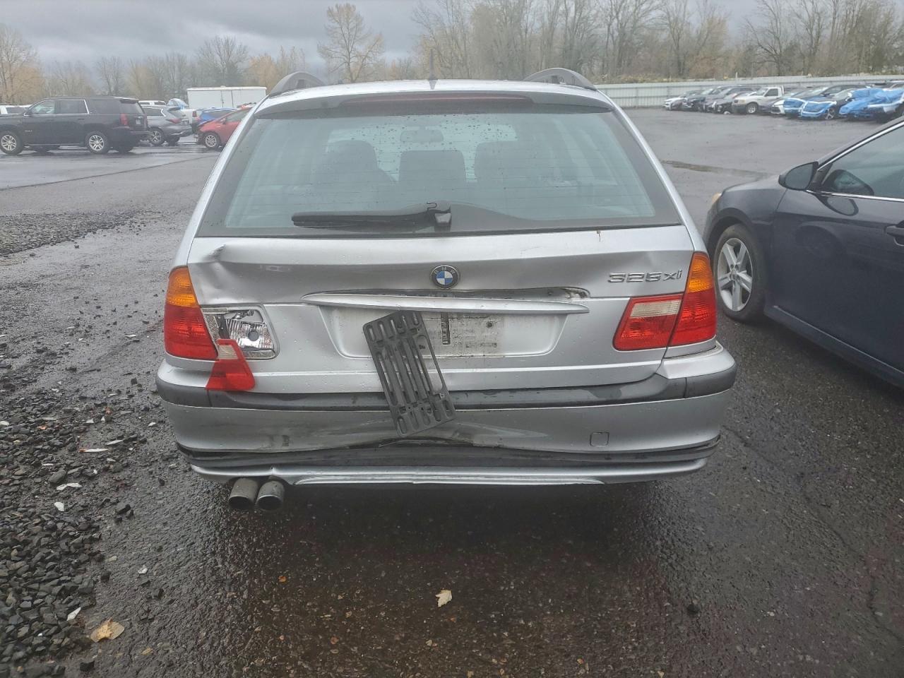 2001 Bmw 325 It Silver vin: WBAAW33401ET41385