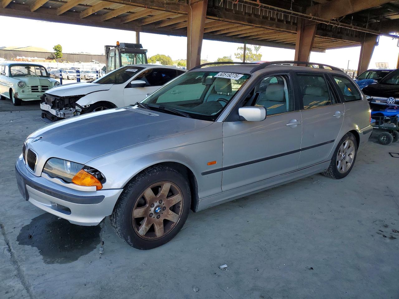 2001 Bmw 325 It Silver vin: WBAAW33481EN80442