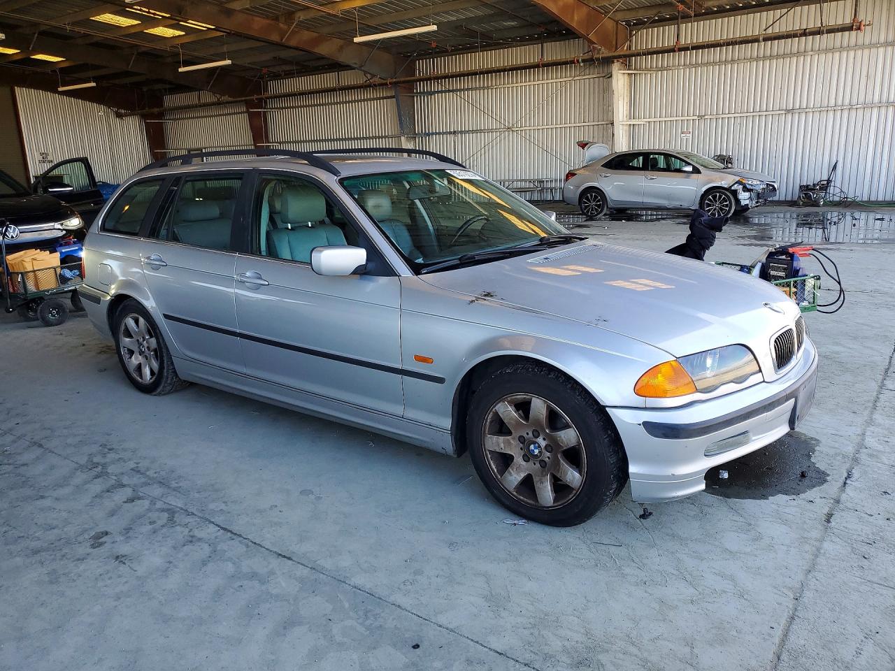2001 Bmw 325 It Silver vin: WBAAW33481EN80442