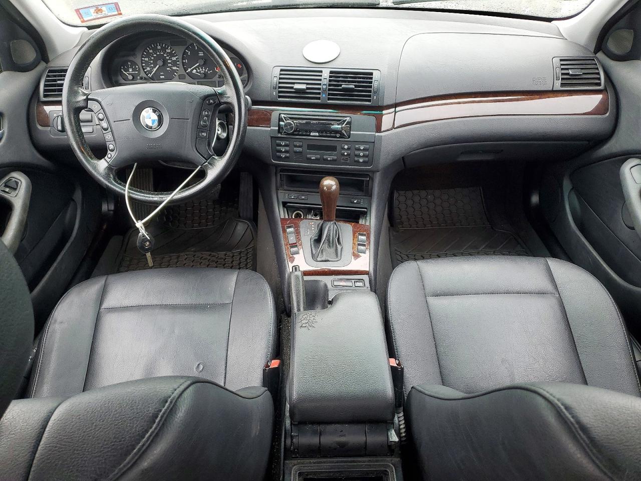 2004 Bmw 325 Silver vin: WBAAZ33424KP86224