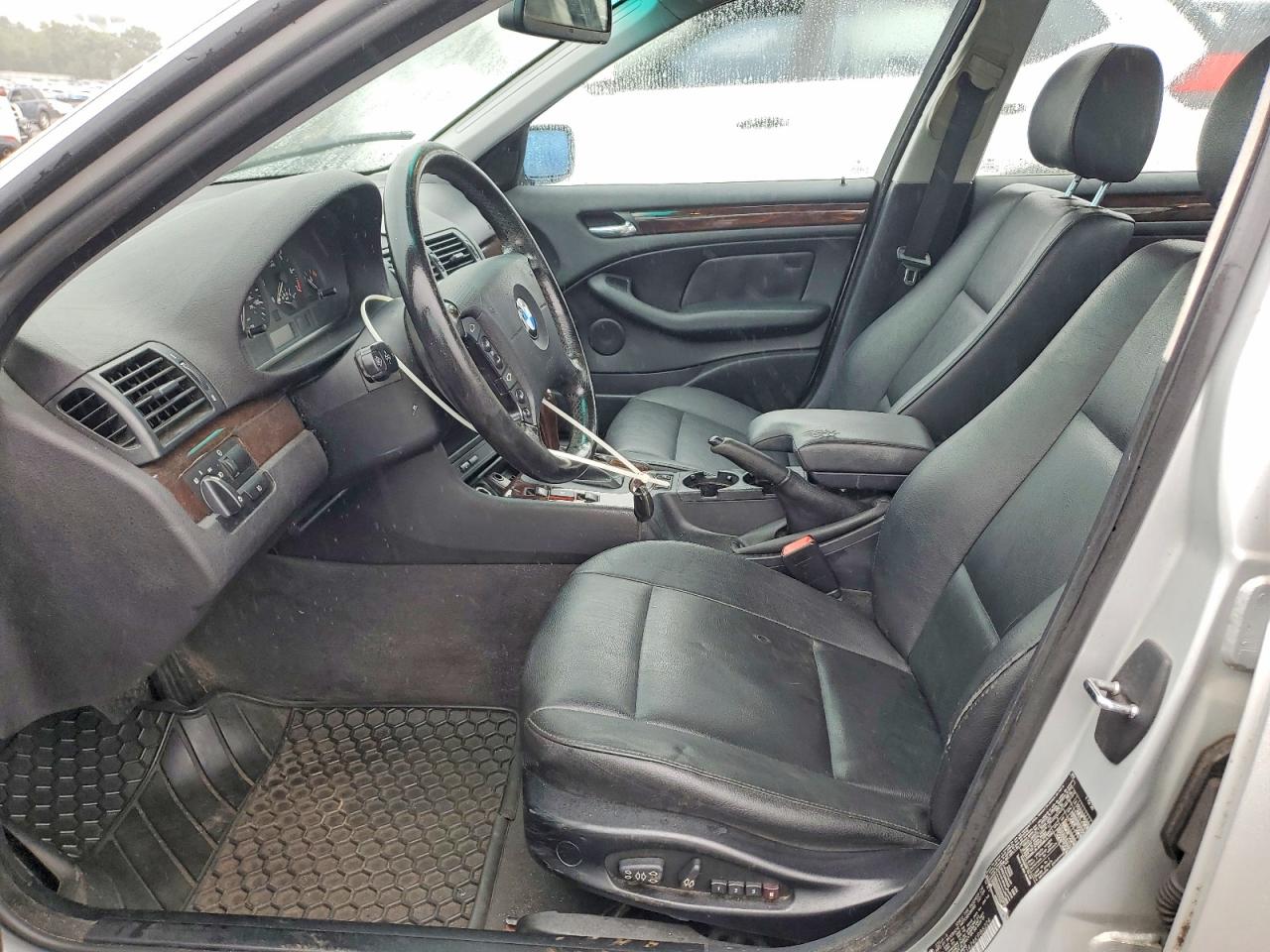2004 Bmw 325 Silver vin: WBAAZ33424KP86224