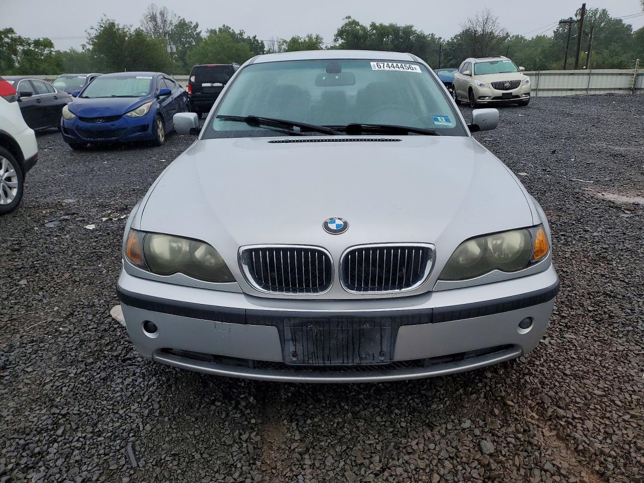 2004 Bmw 325 Silver vin: WBAAZ33424KP86224