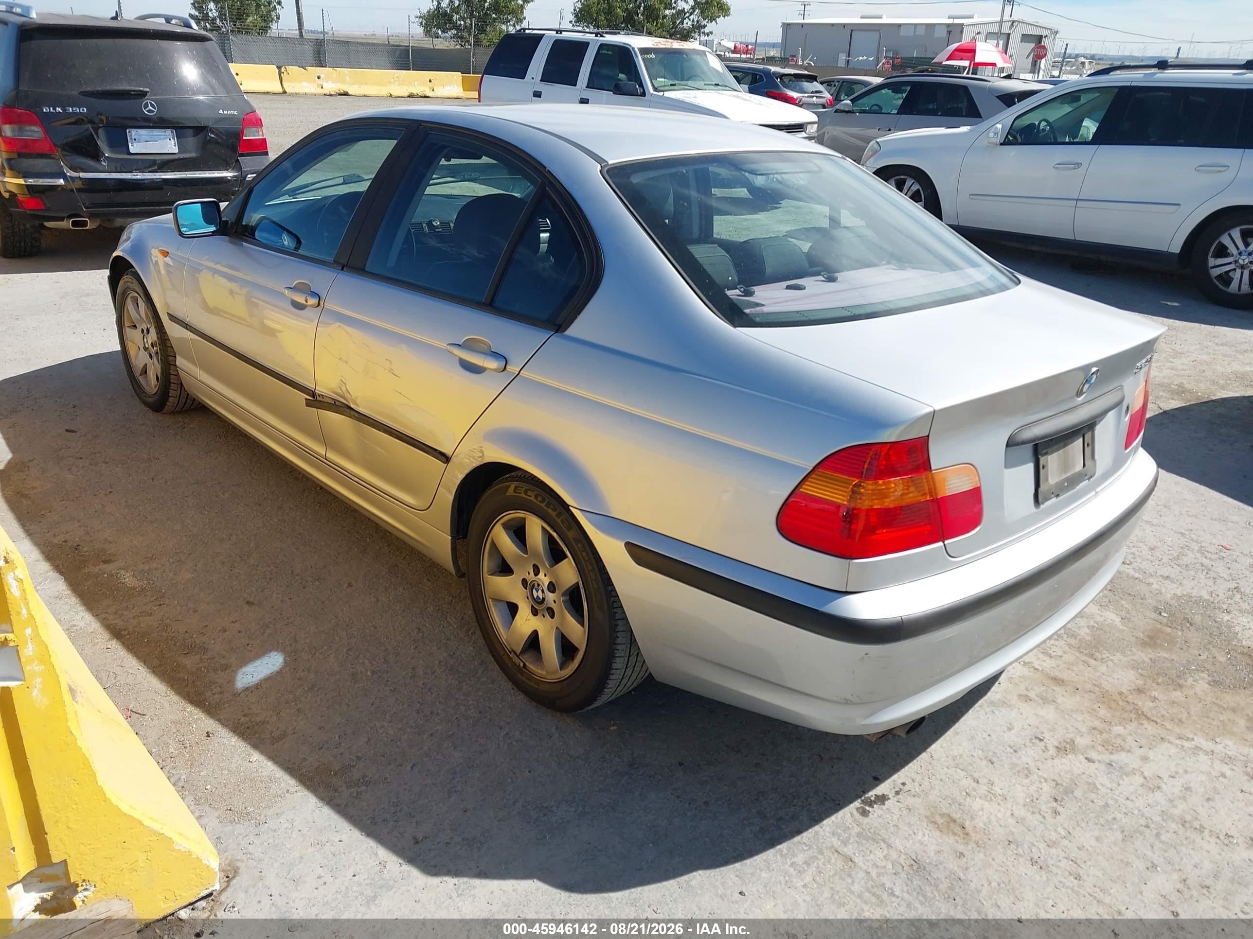 2003 Bmw 325i   Silver vin: WBAAZ33443PH33108