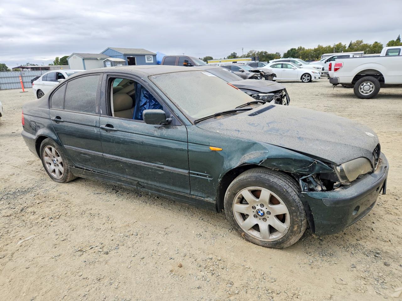 2005 Bmw 325 Is Sulev Green vin: WBAAZ33445KW76423
