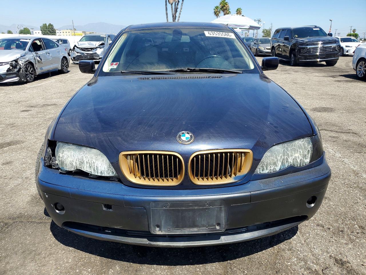 2003 Bmw 325 I Blue vin: WBAAZ33453PH34381