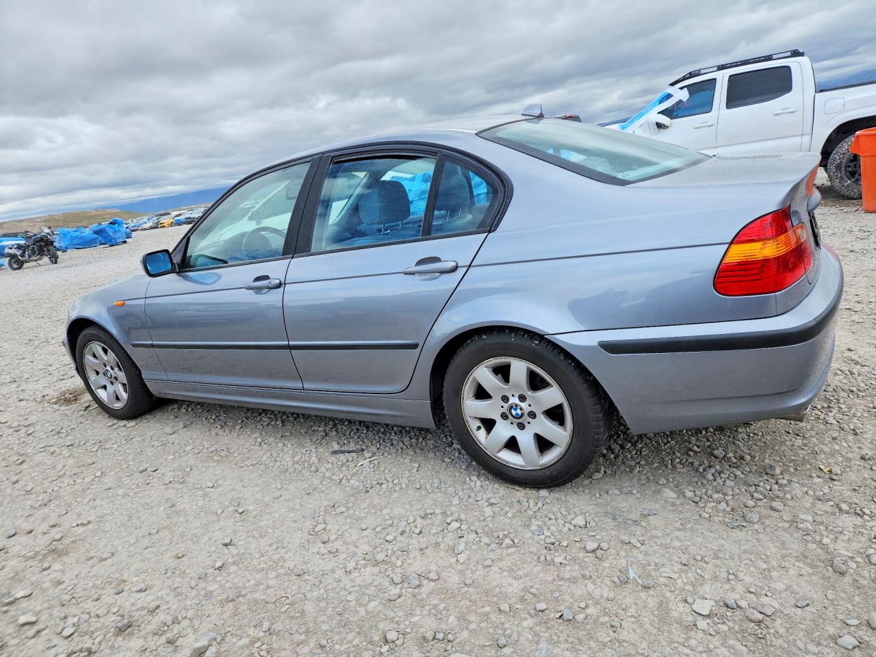 2004 Bmw 325 Is Sulev Серый vin: WBAAZ33474KP84811