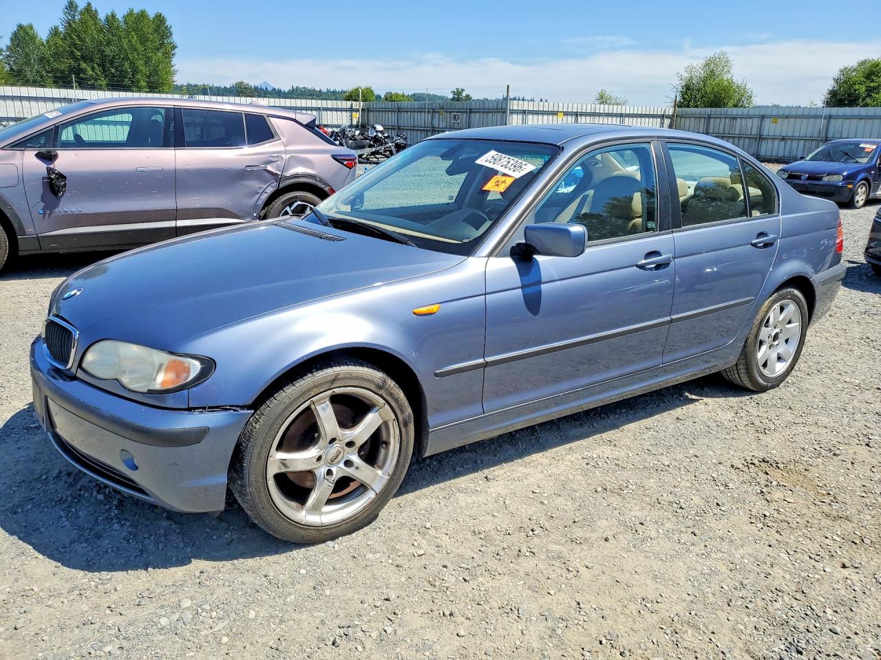 2005 Bmw 325 Is Sulev Blue vin: WBAAZ33485KW77719