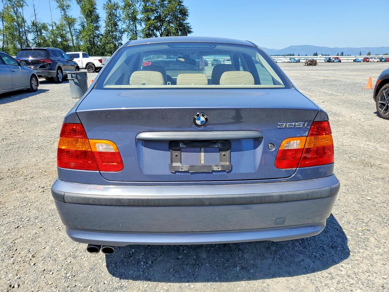 2005 Bmw 325 Is Sulev Синий vin: WBAAZ33485KW77719