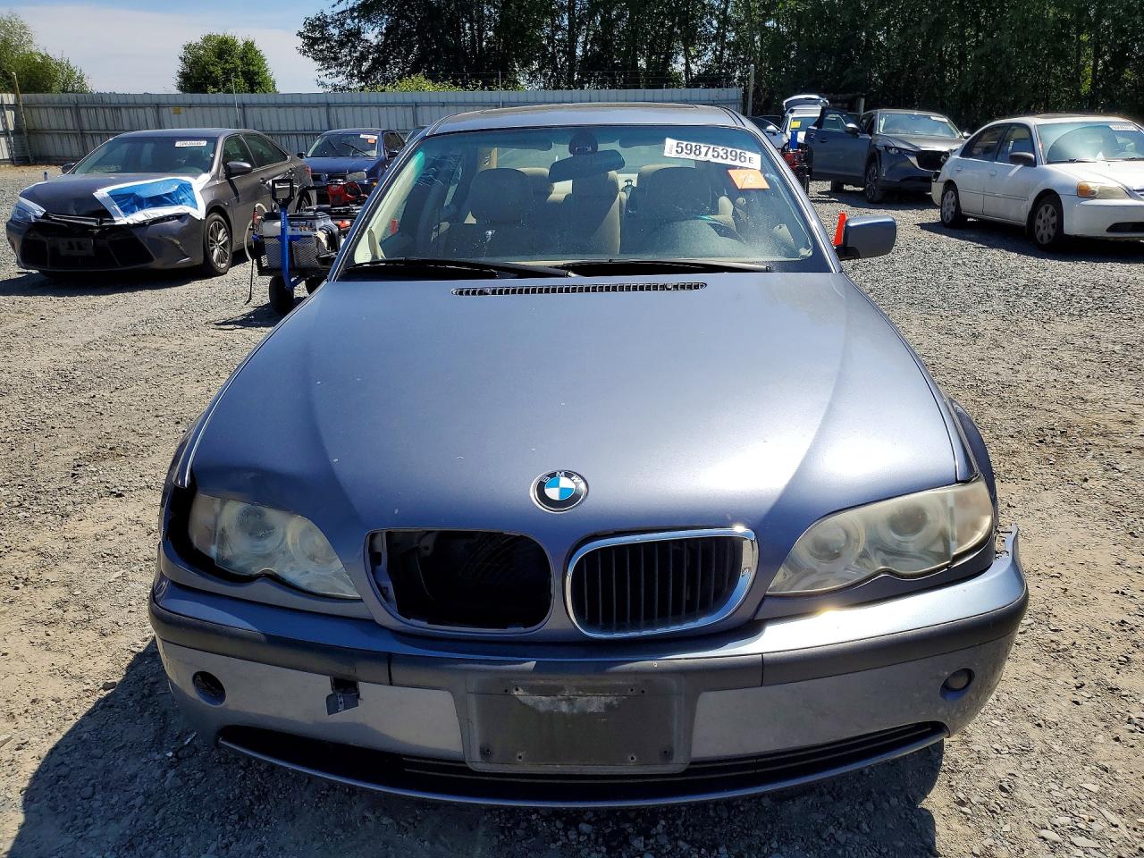 2005 Bmw 325 Is Sulev Синий vin: WBAAZ33485KW77719