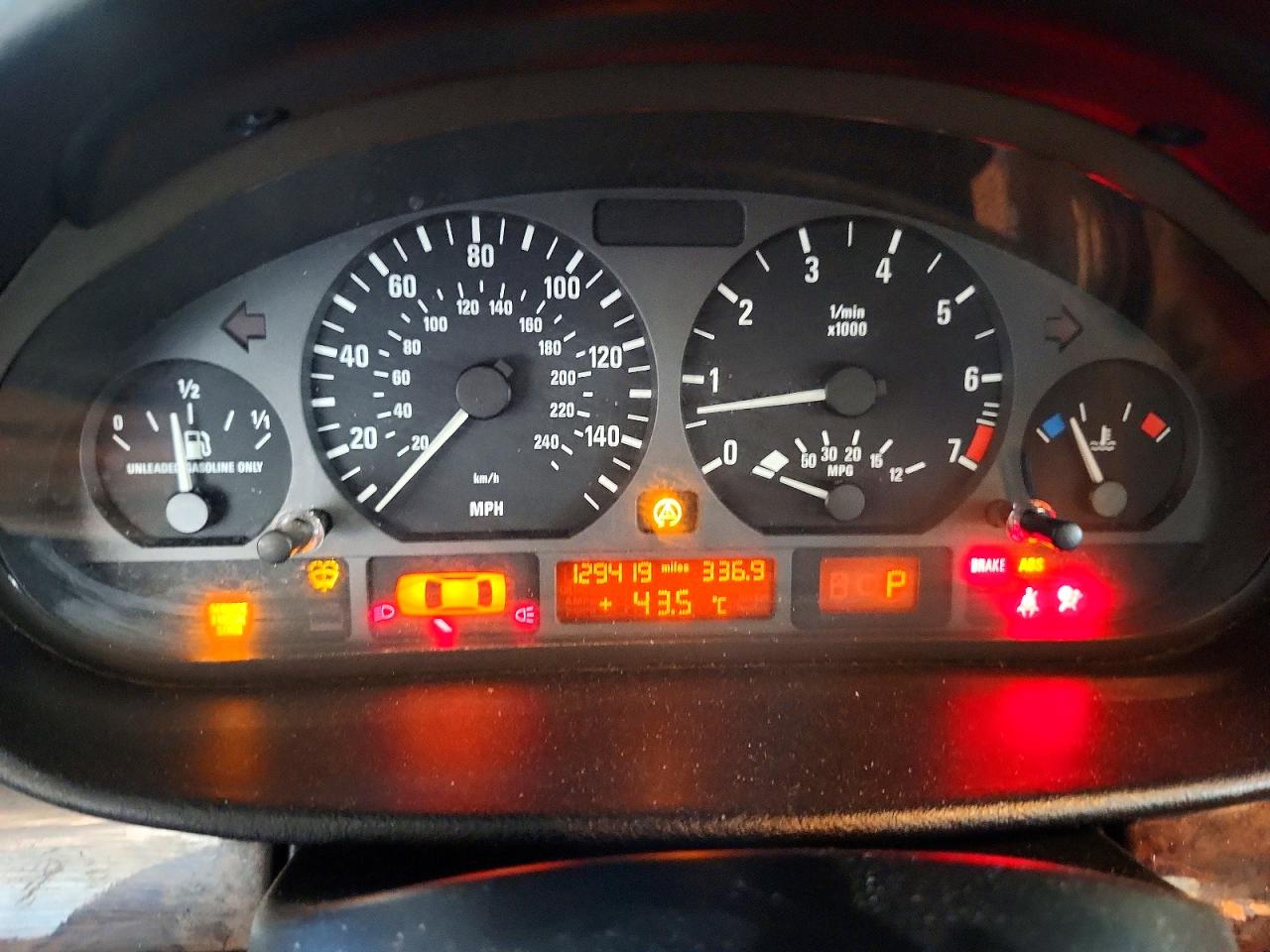 2004 Bmw 325 Is Sulev Черный vin: WBAAZ33494KP86270