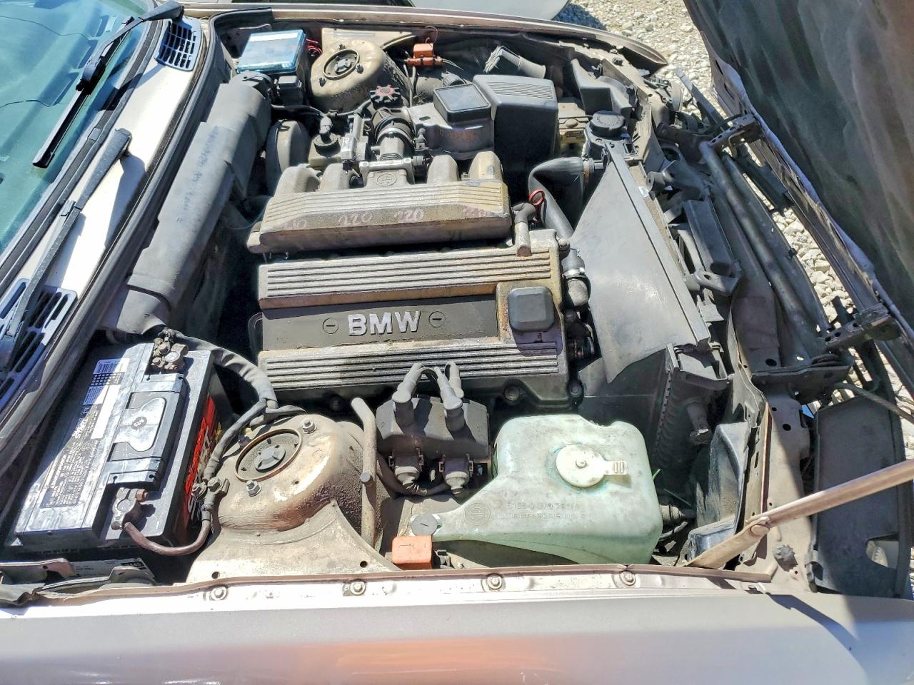 1991 Bmw 318 I Cream vin: WBABA731XMEJ11079