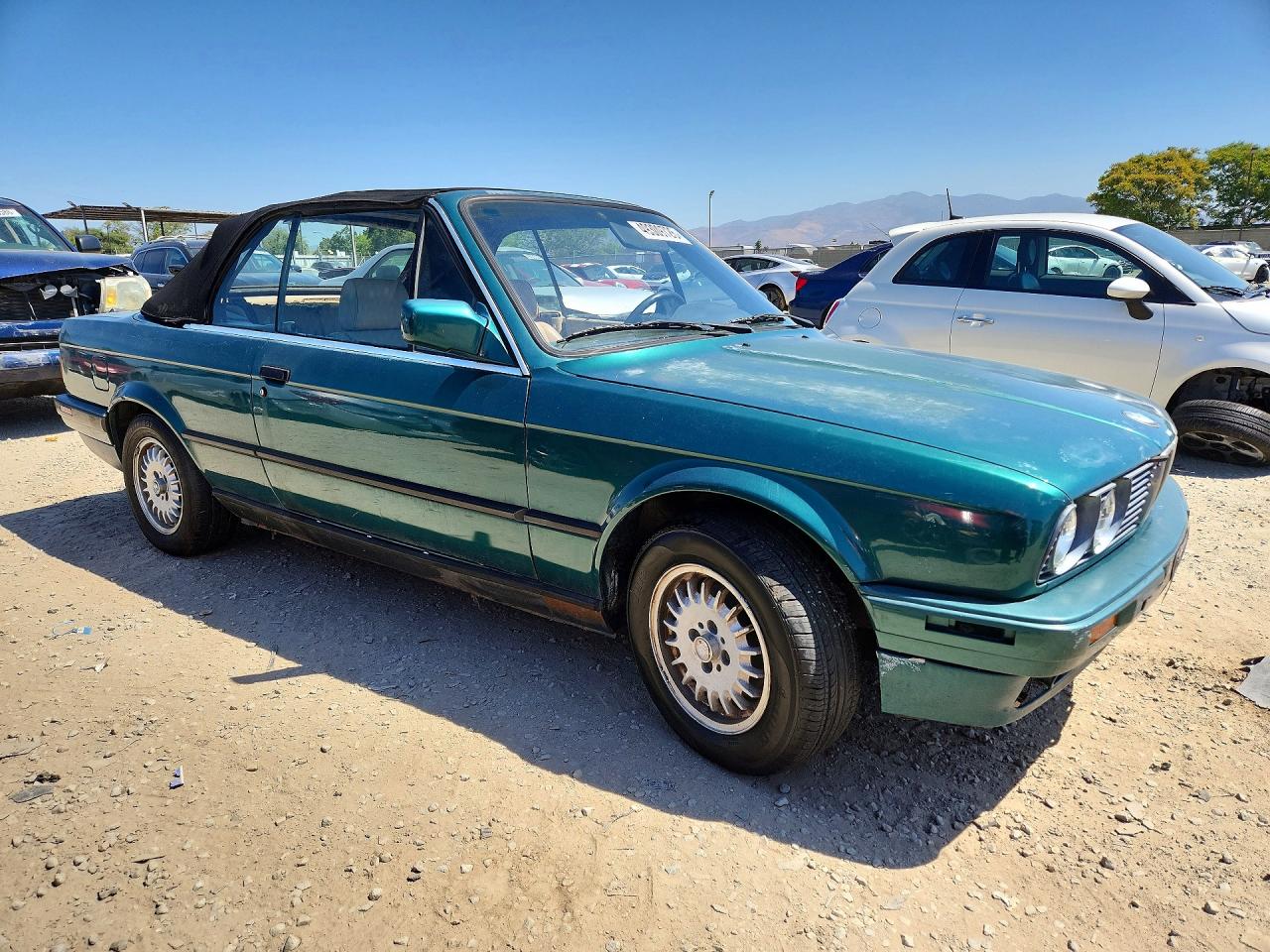 1992 Bmw 318 I Green vin: WBABA731XNEJ12038