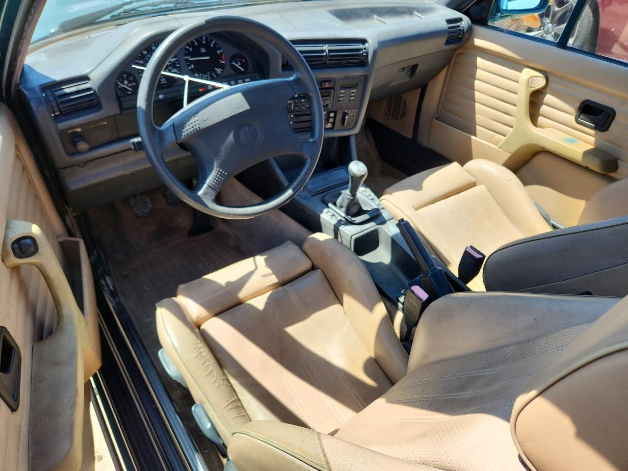 1992 Bmw 318 I Green vin: WBABA731XNEJ12038