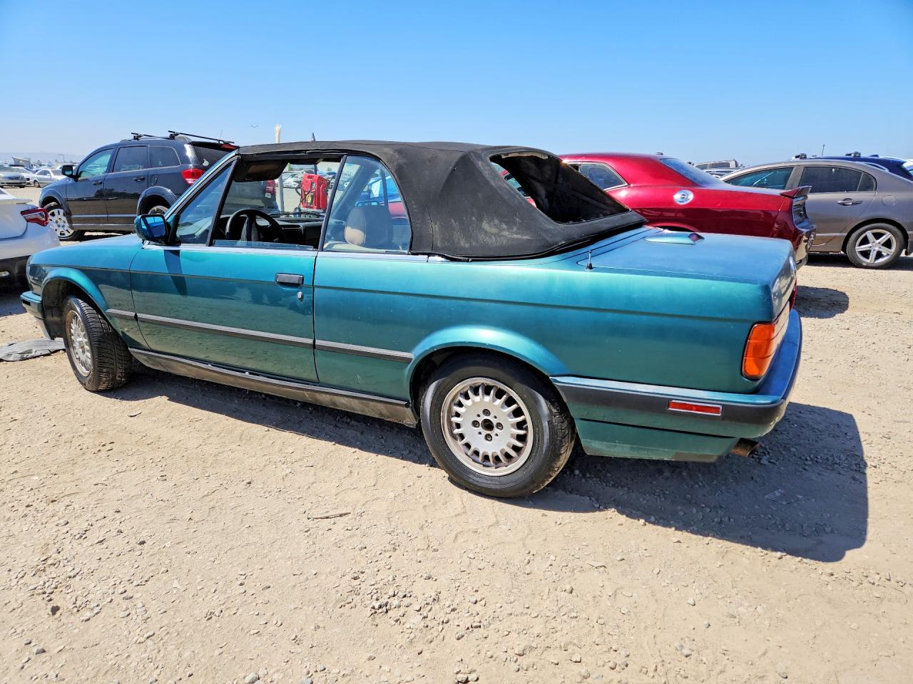 1992 Bmw 318 I Green vin: WBABA731XNEJ12038