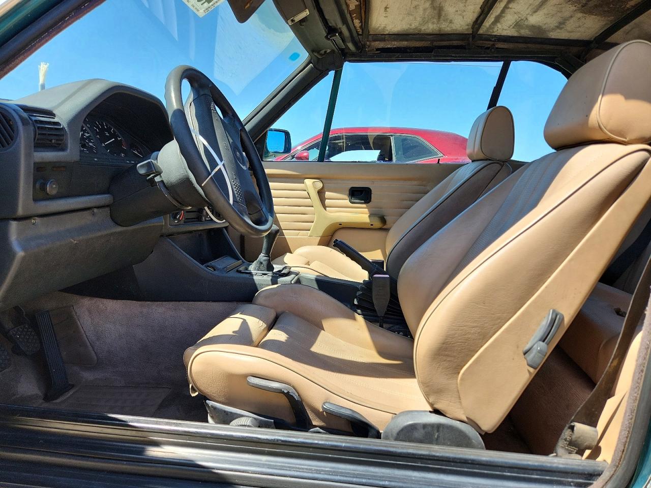 1992 Bmw 318 I Green vin: WBABA731XNEJ12038