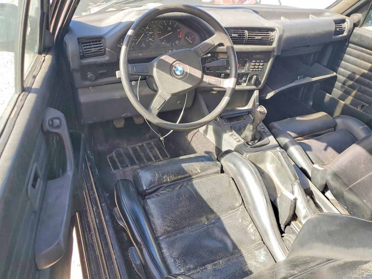 1987 Bmw 325 I Черный vin: WBABB1305H1929429