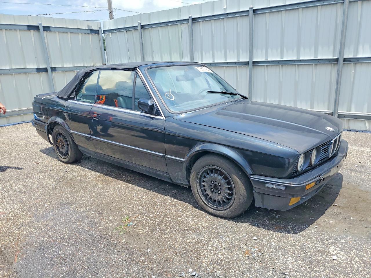 1987 Bmw 325 I Черный vin: WBABB1305H1929429