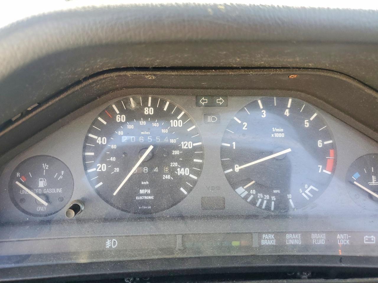 1989 Bmw 325 I Tan vin: WBABB1309K8274383