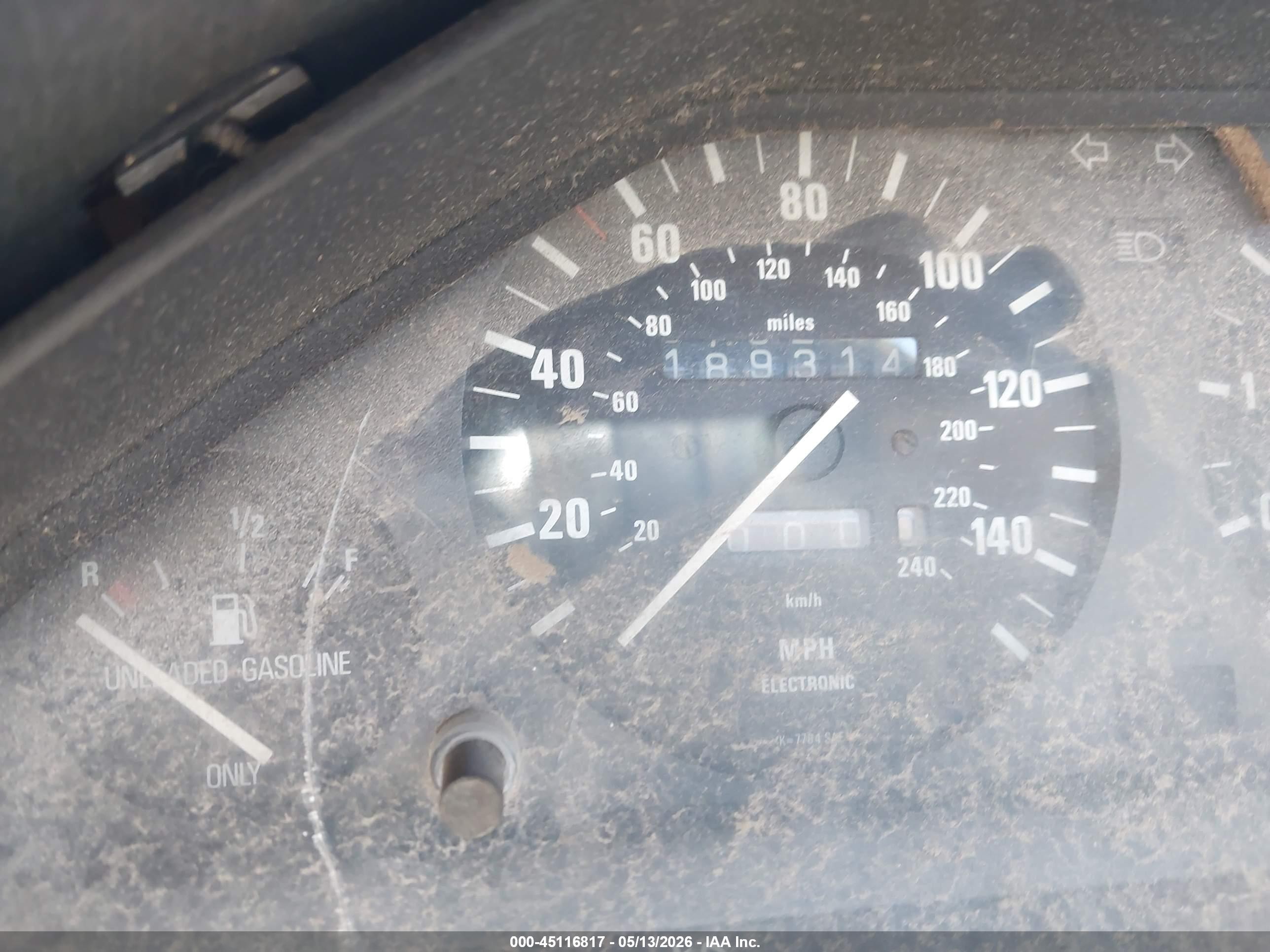 1987 Bmw 325 I Синий vin: WBABB130XH1926512