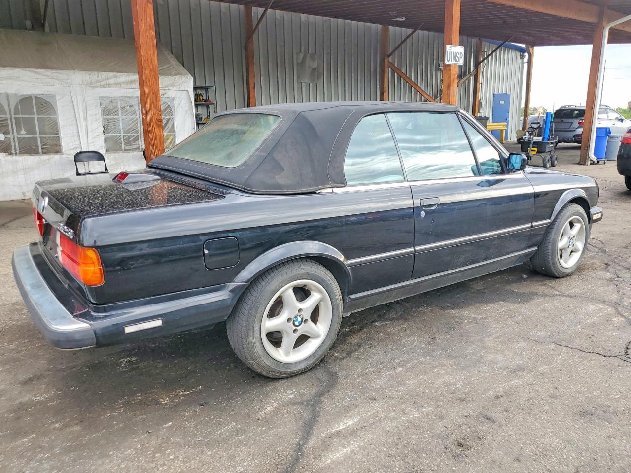 1987 Bmw 325 I Automatic Black vin: WBABB2303H1941861