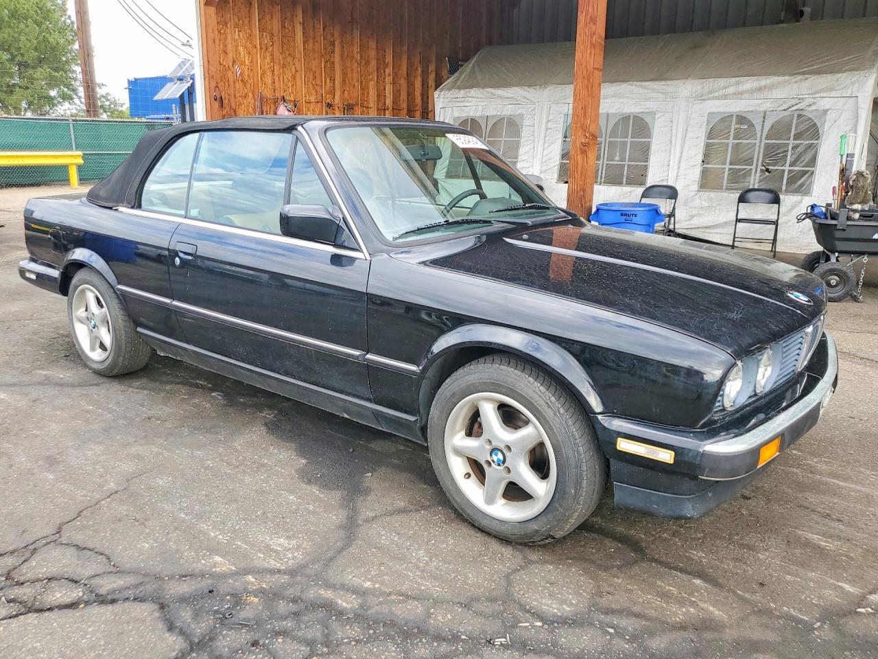 1987 Bmw 325 I Automatic Black vin: WBABB2303H1941861
