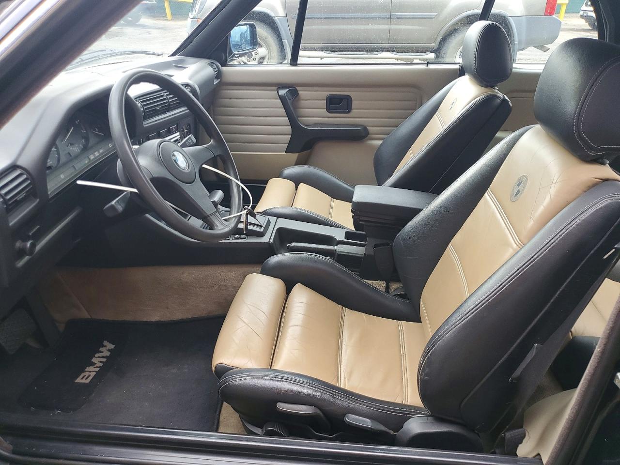 1987 Bmw 325 I Automatic Black vin: WBABB2303H1941861