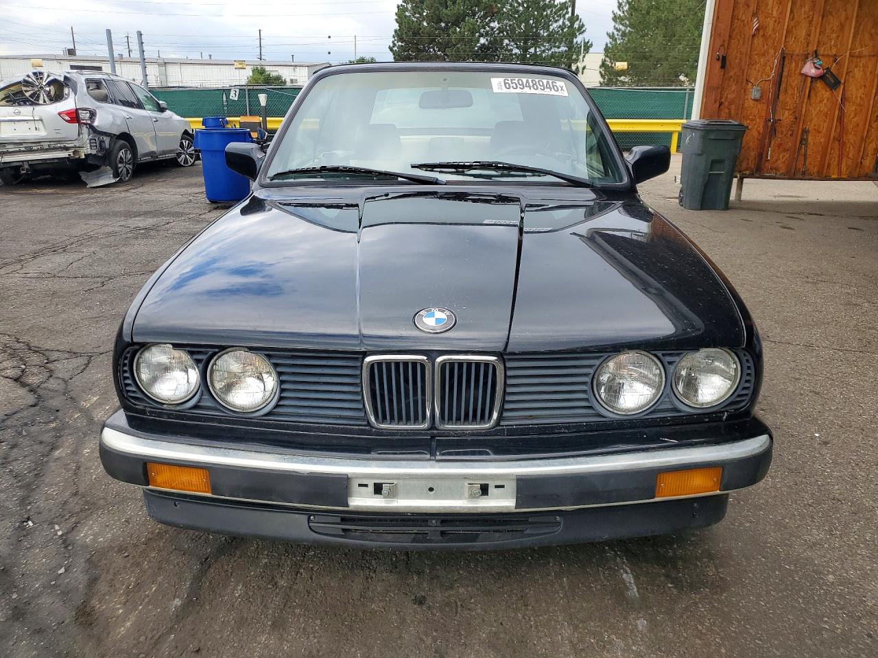1987 Bmw 325 I Automatic Black vin: WBABB2303H1941861
