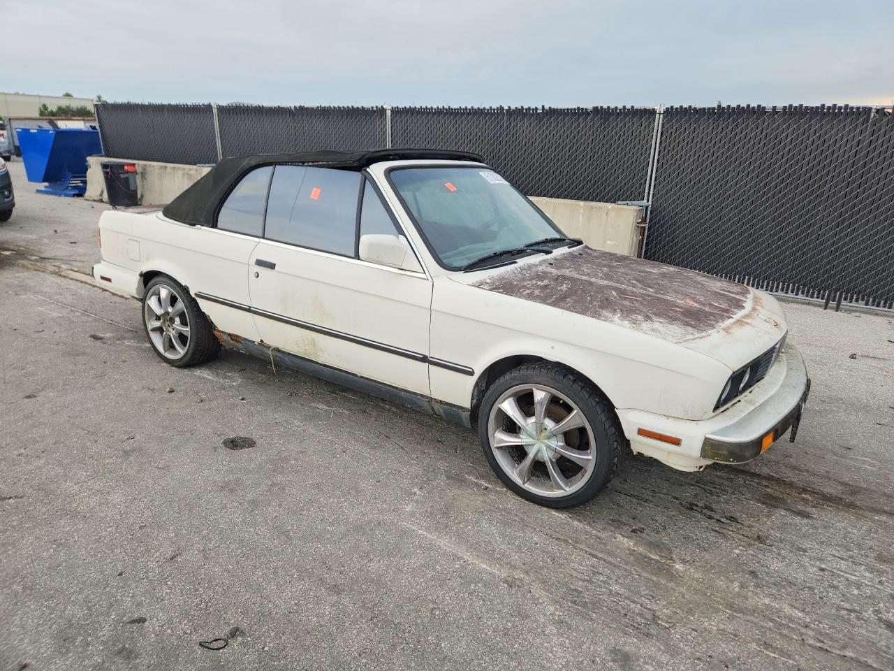 1987 Bmw 325 I Automatic White vin: WBABB2304H1943392