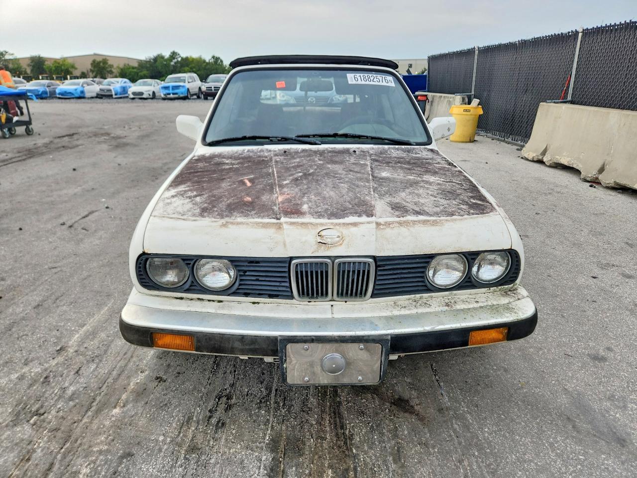 1987 Bmw 325 I Automatic White vin: WBABB2304H1943392