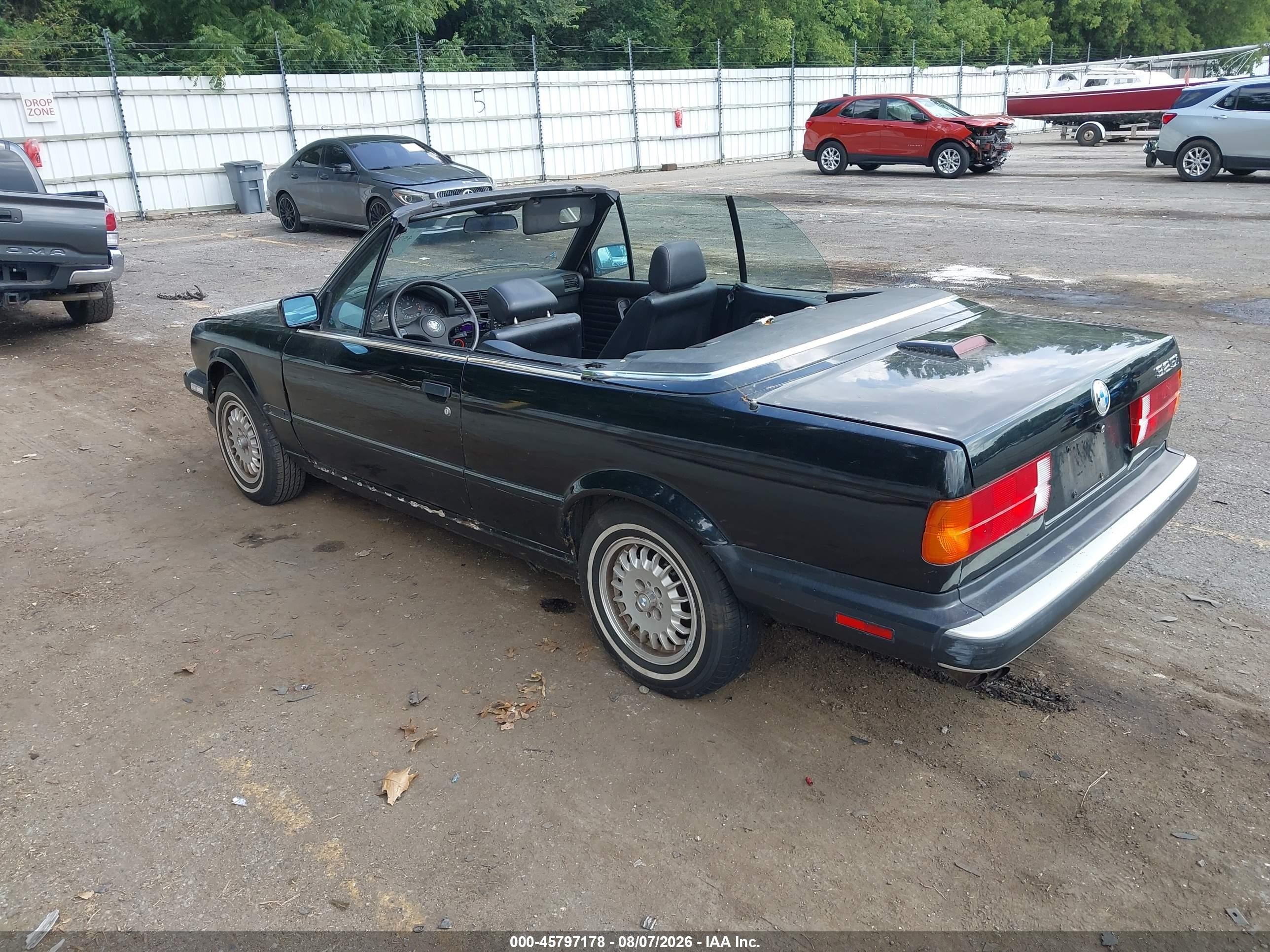 1989 Bmw 325 I Automatic Dark Brown vin: WBABB2306K8863879