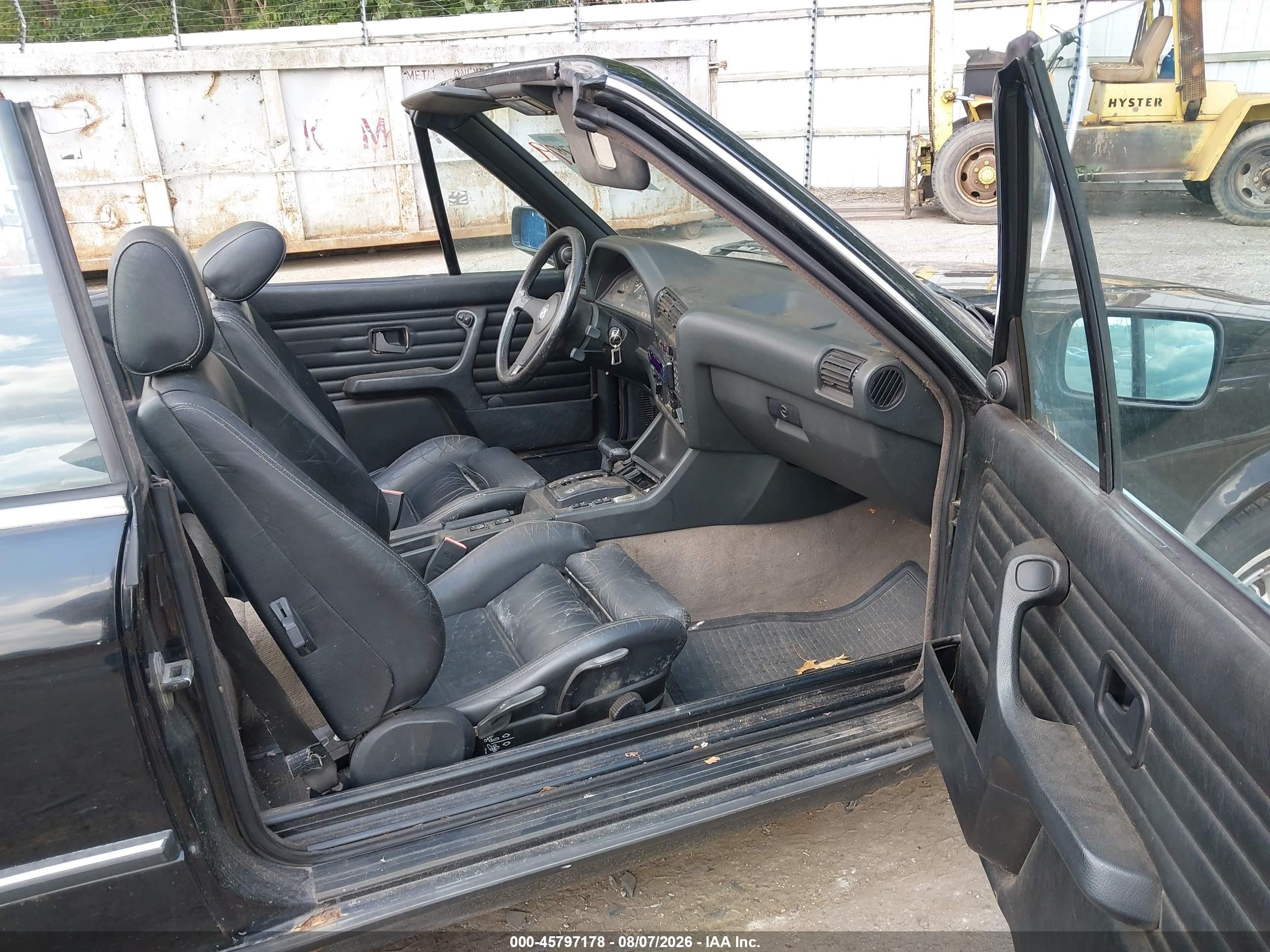 1989 Bmw 325 I Automatic Dark Brown vin: WBABB2306K8863879