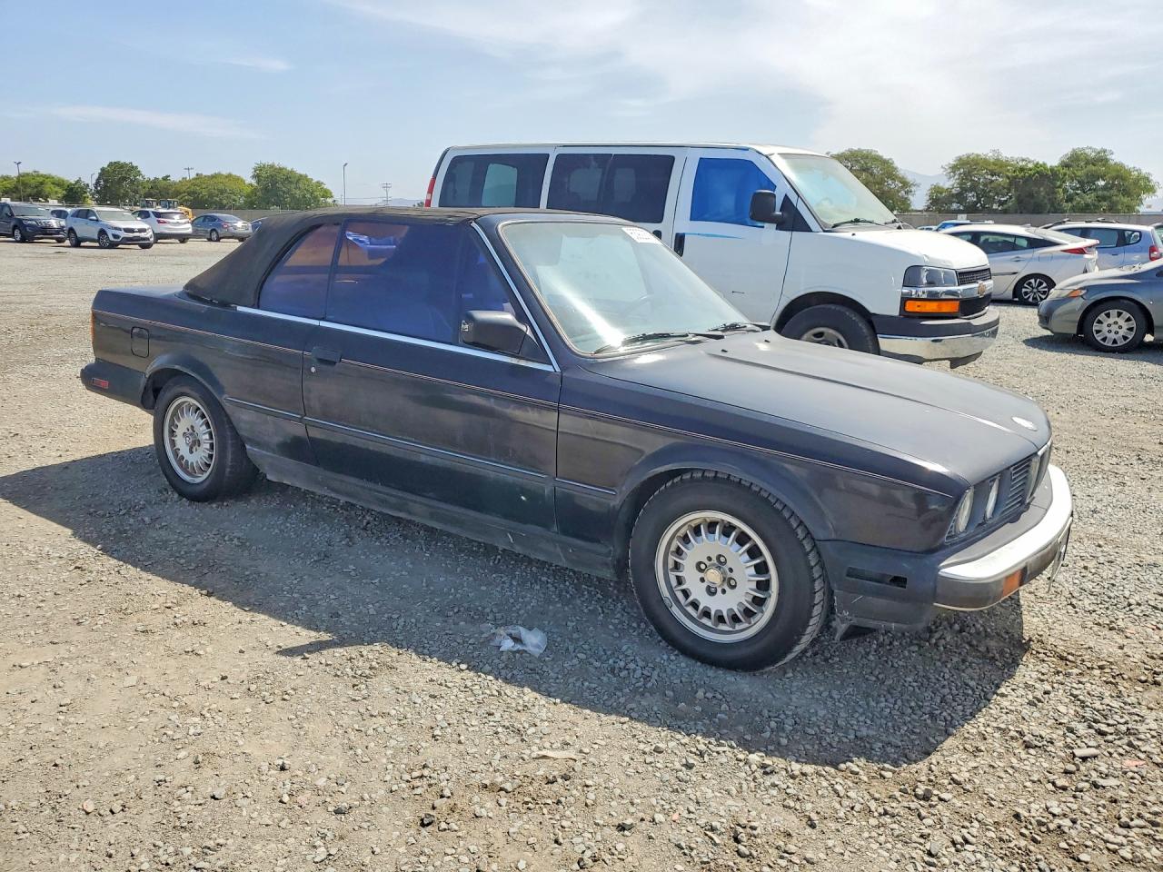 1989 Bmw 325 I Automatic Black vin: WBABB2309KEC18471