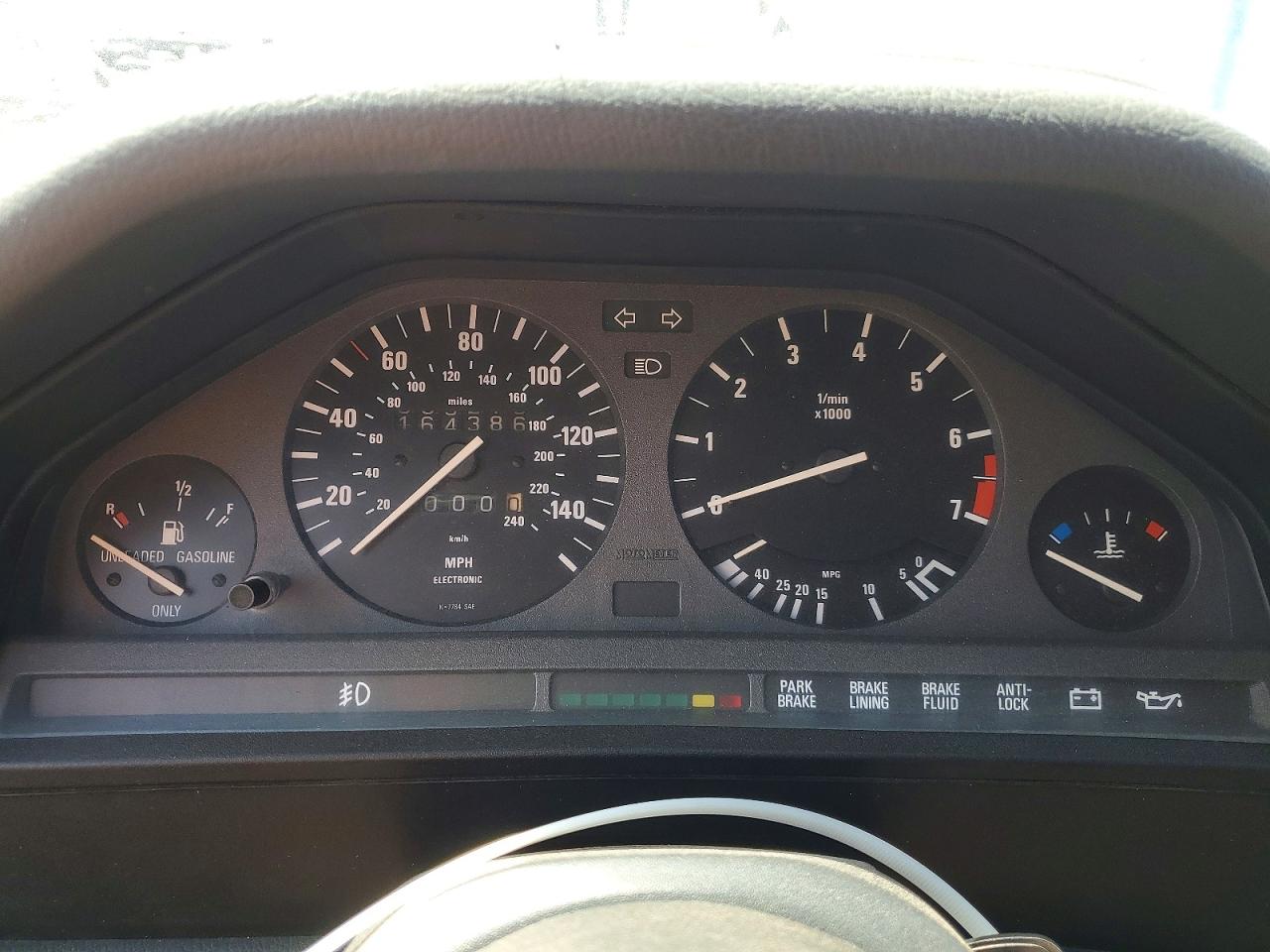 1989 Bmw 325 I Automatic Black vin: WBABB2309KEC18471
