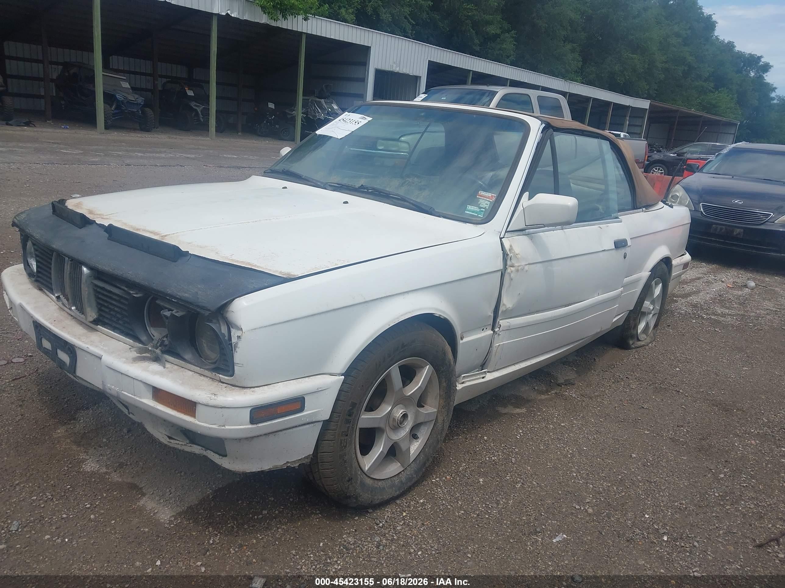 1992 Bmw 325 Ic Automatic White vin: WBABB2311NEC29350
