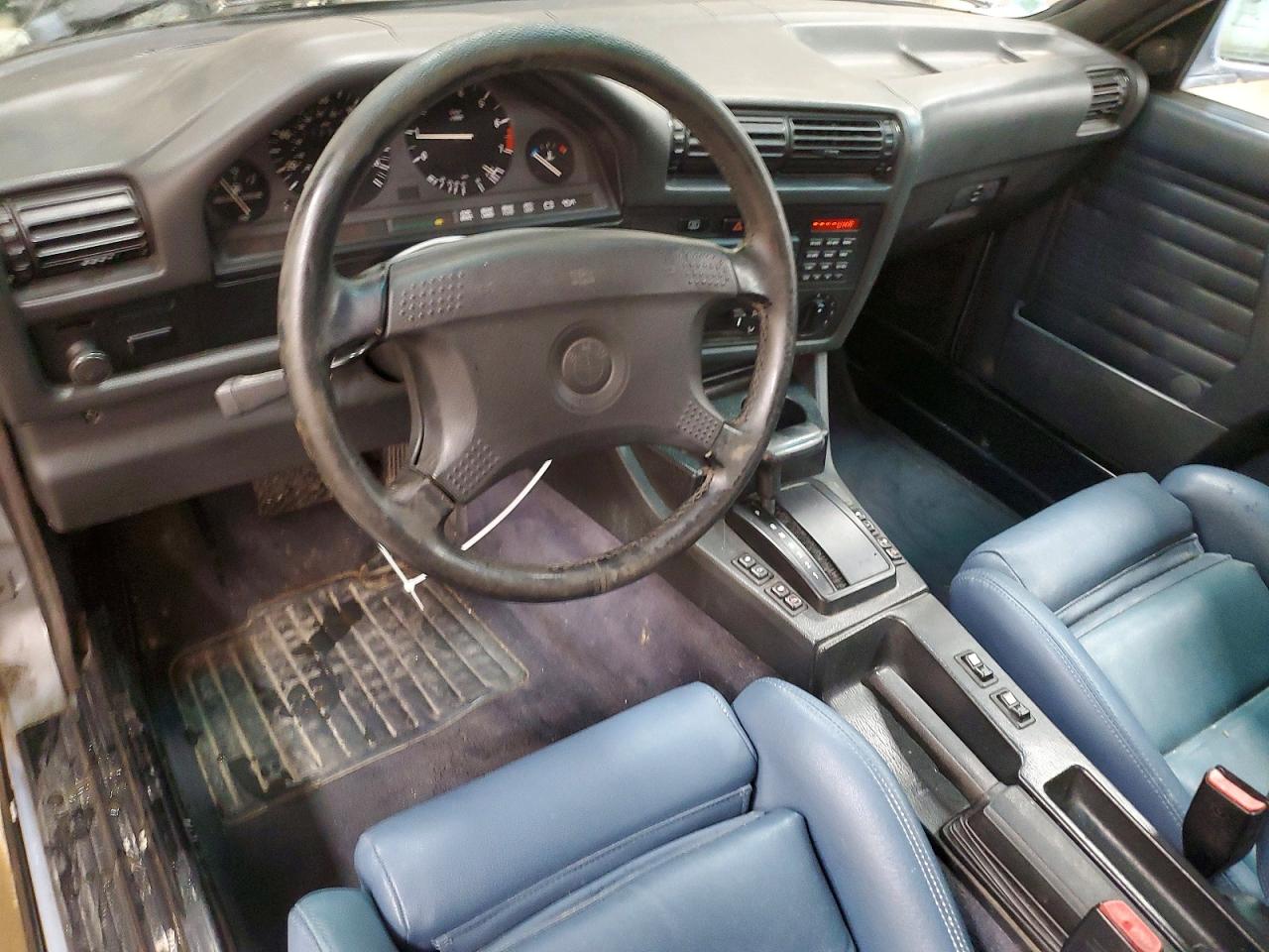 1990 Bmw 325 Ic Automatic Blue vin: WBABB2316LEC23136