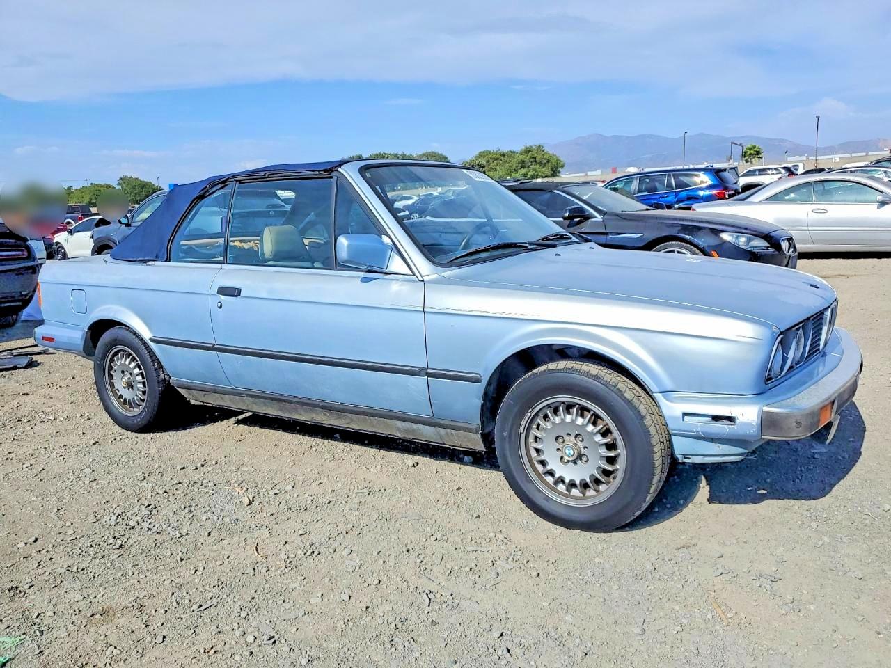 1991 Bmw 325 Ic Automatic Серебряный vin: WBABB2317MEC24751