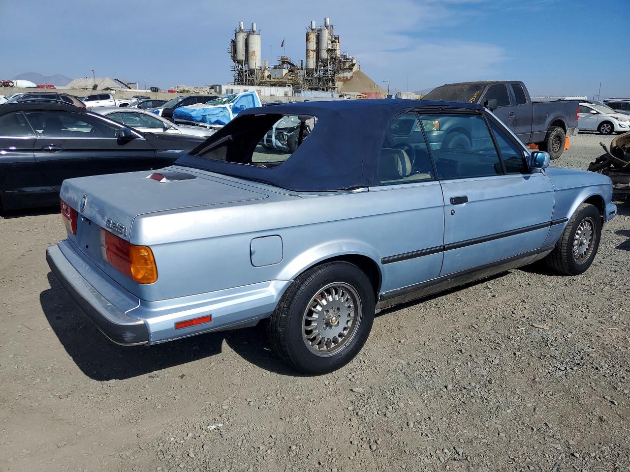 1991 Bmw 325 Ic Automatic Серебряный vin: WBABB2317MEC24751