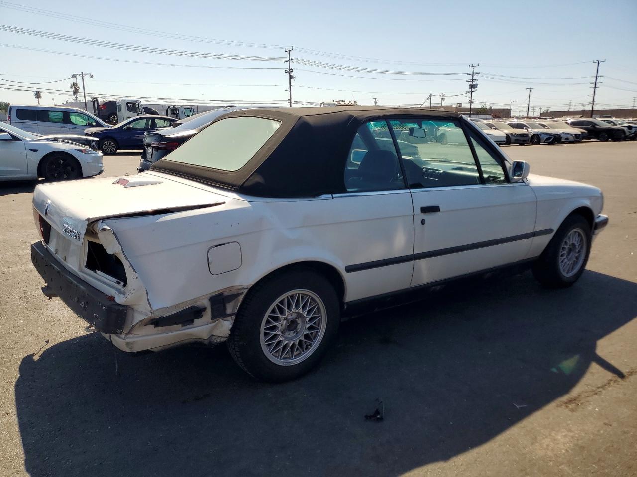 1992 Bmw 325 Ic Automatic White vin: WBABB2317NEC27599