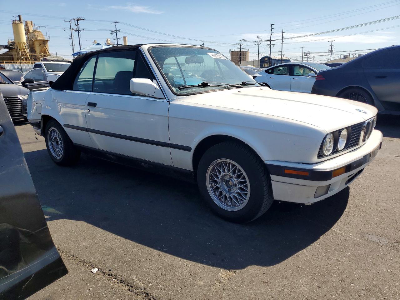 1992 Bmw 325 Ic Automatic White vin: WBABB2317NEC27599