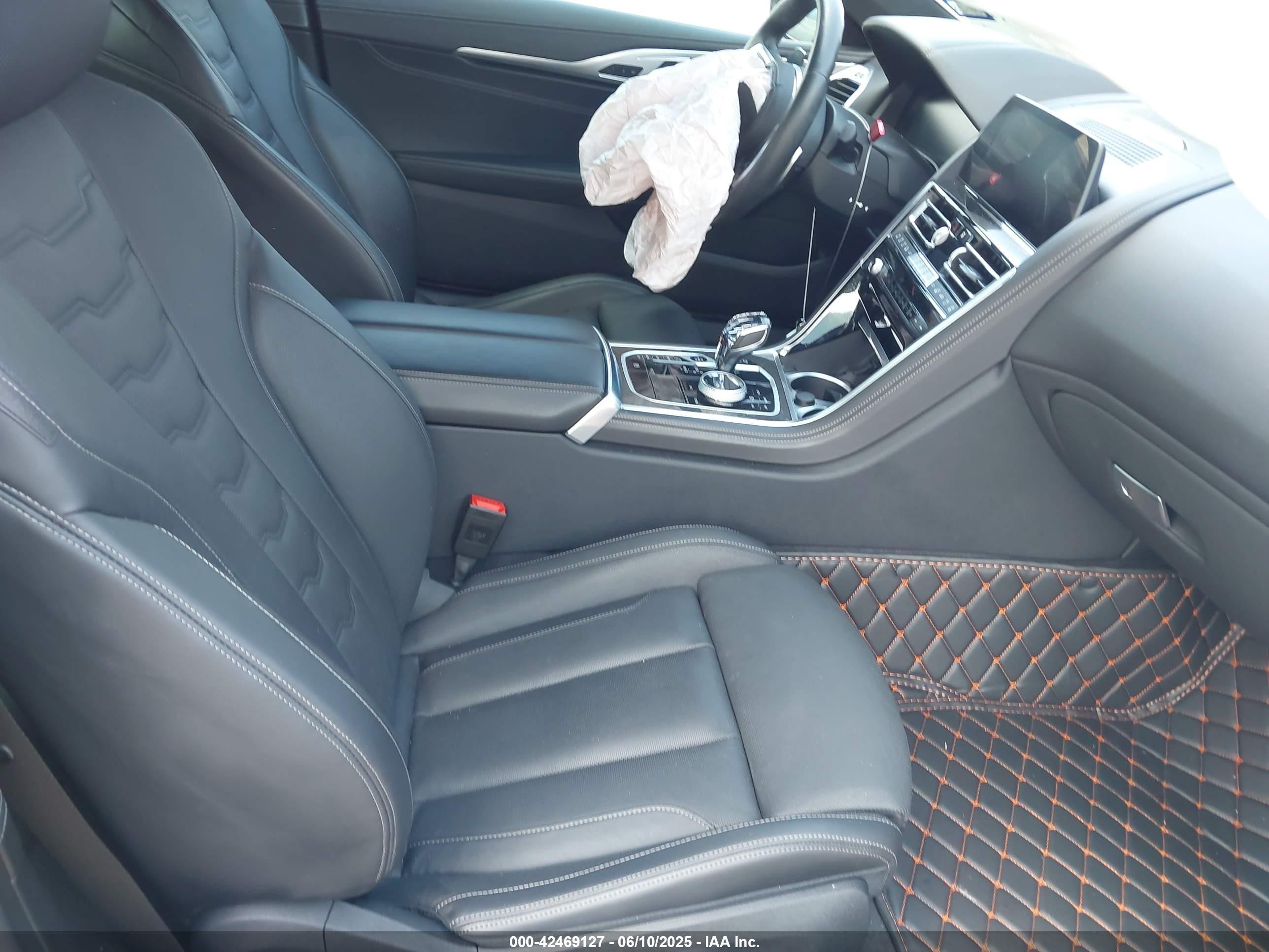 2022 Bmw M850i Xdrive Orange vin: WBABC4C05NCH21665