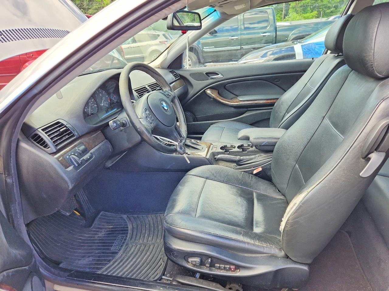 2004 Bmw 325 Ci Gray vin: WBABD33414PL02341