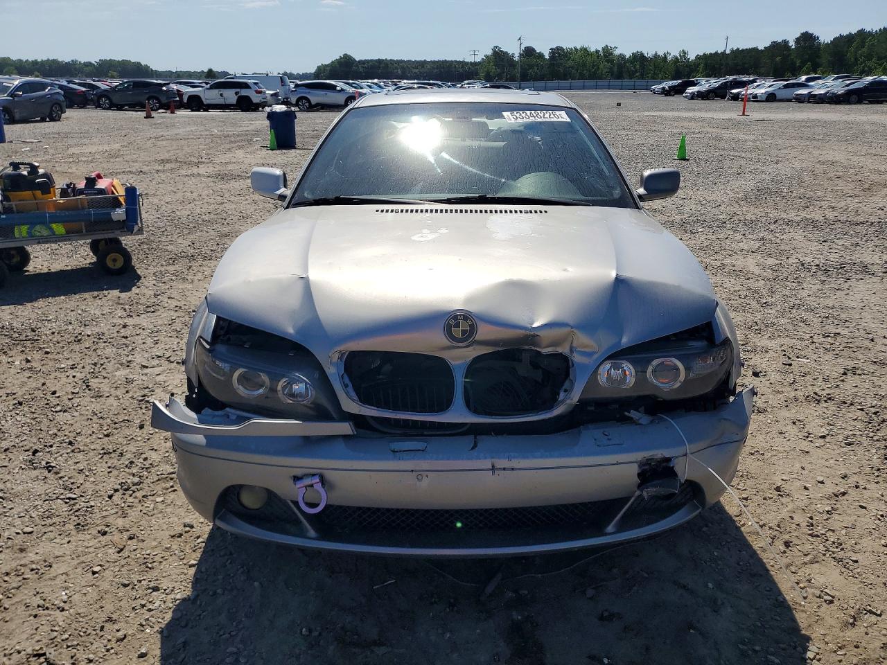 2005 Bmw 325 Ci Gray vin: WBABD33425PL06917