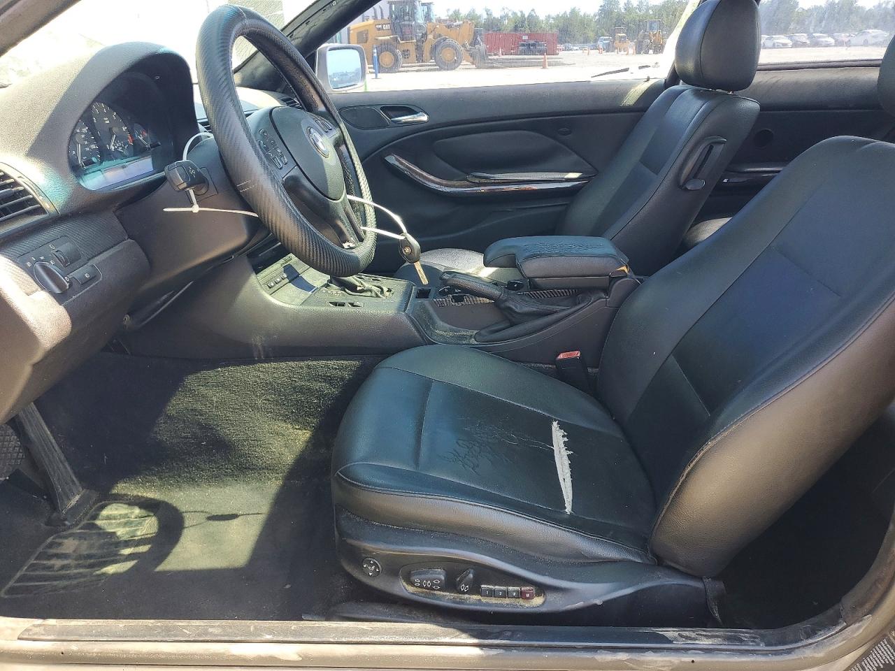 2005 Bmw 325 Ci Gray vin: WBABD33425PL06917
