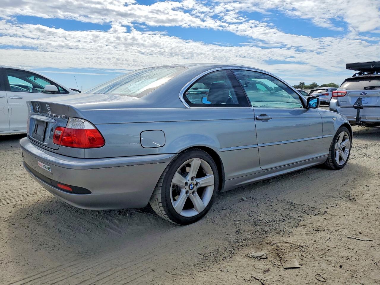 2005 Bmw 325 Ci Gray vin: WBABD33445JY98887