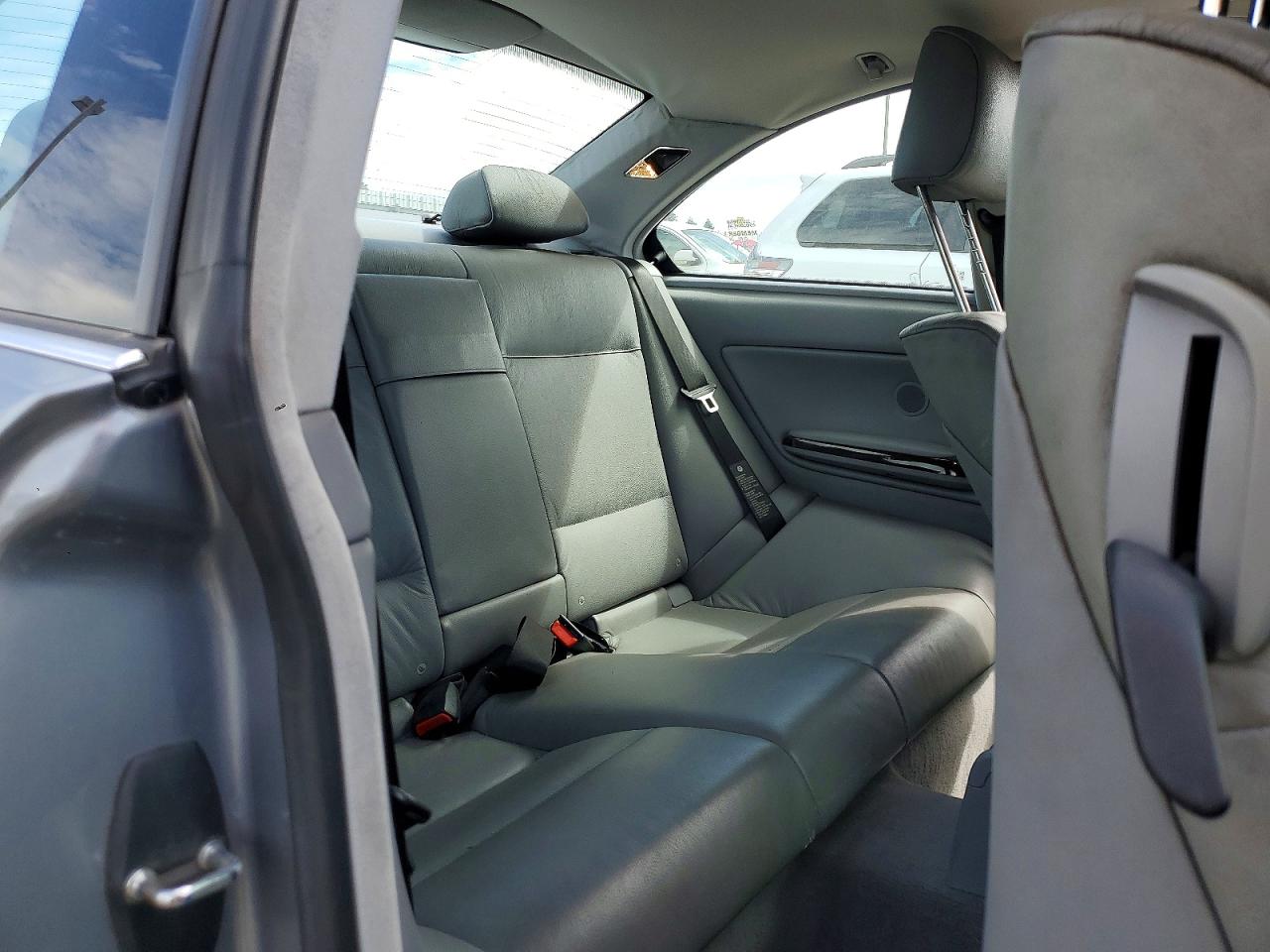 2005 Bmw 325 Ci Gray vin: WBABD33445JY98887