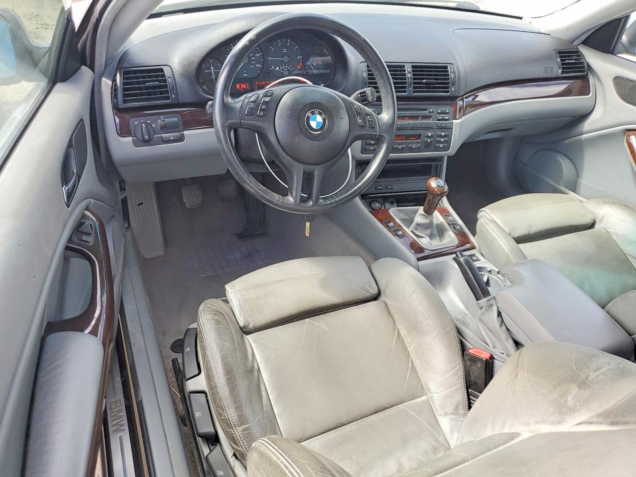 2005 Bmw 325 Ci Gray vin: WBABD33445JY98887
